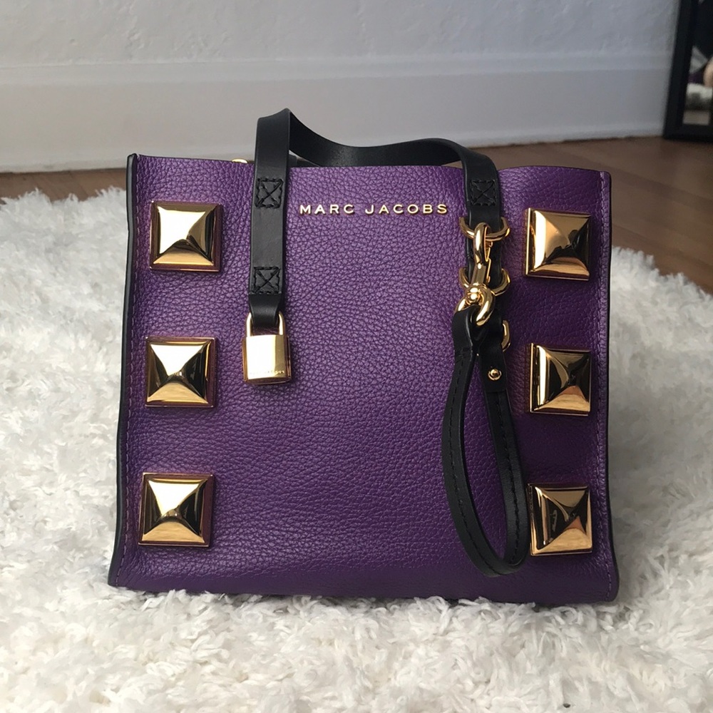 NWOT Marc Jacobs Mini Grind Studs Tote